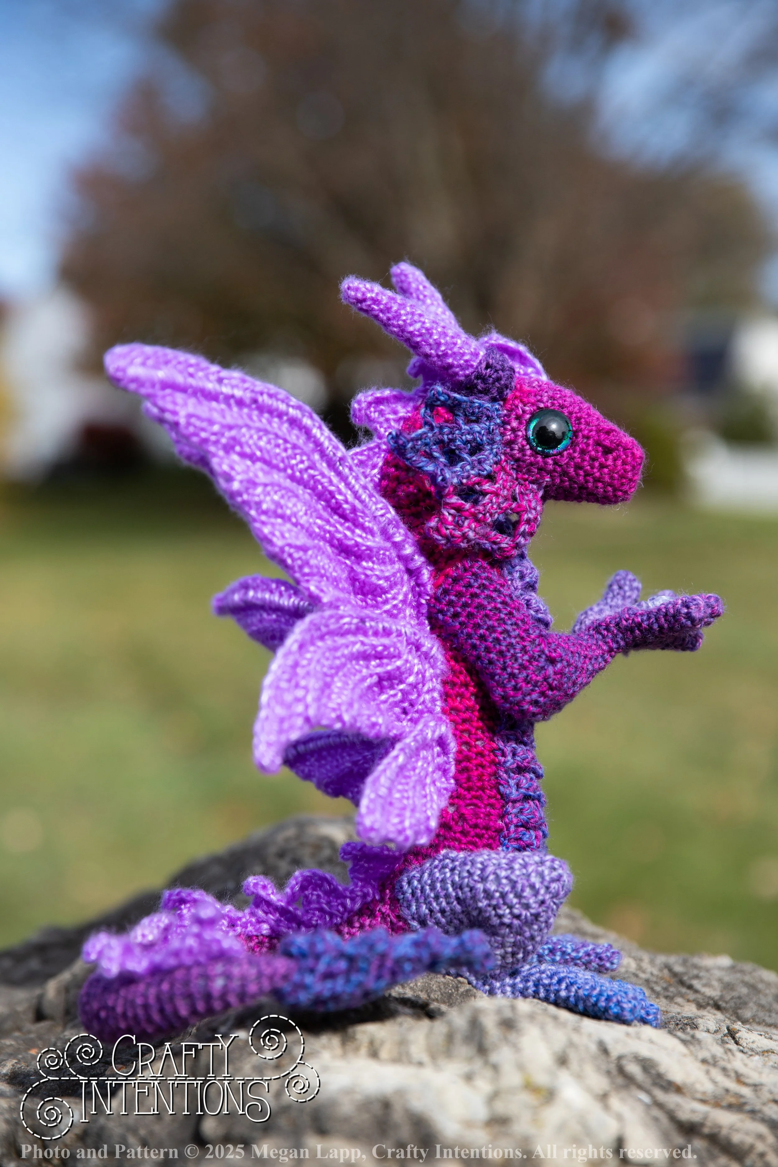 【希少】CRAFTER クラフターアニバーサリーモデル　インレイ　Dragon Perched Noodle Dragon — Crafty Intentions